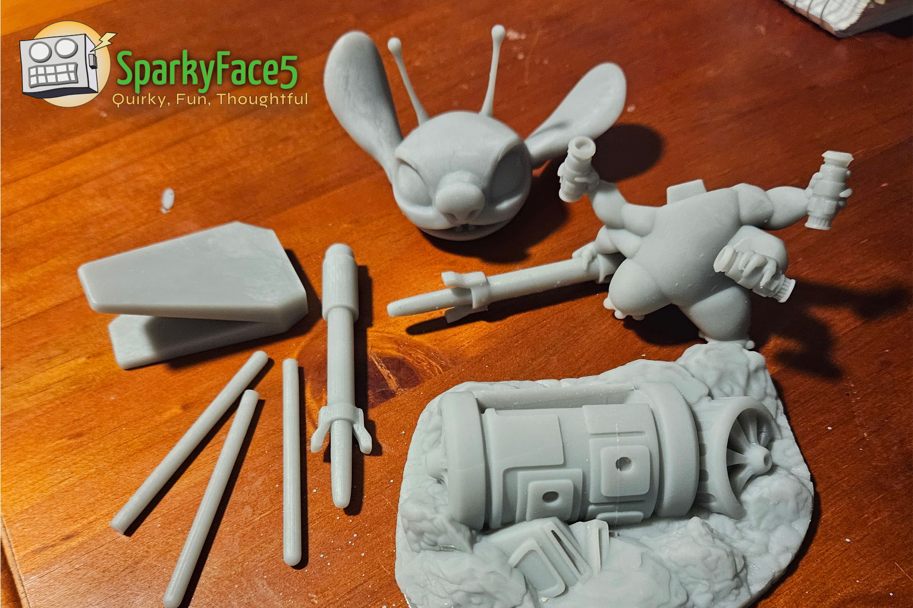 Revenge of the Stitch prototype