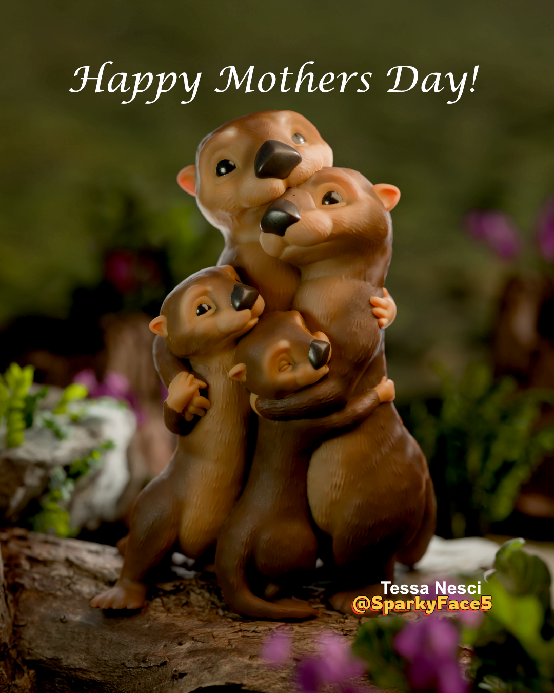 Otters Mothers day